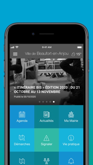 Ville de Beaufort-en-Anjou Screenshot