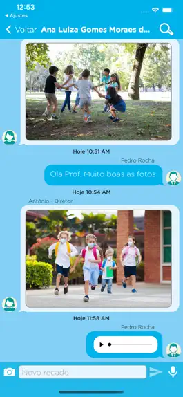 Game screenshot Diário Escola Pais EI apk