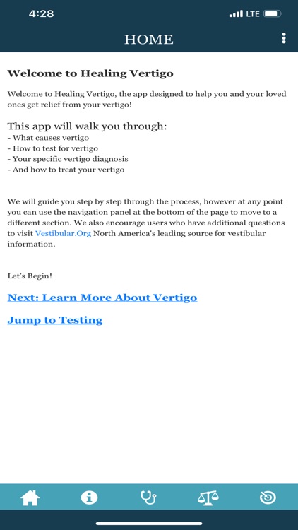 Healing Vertigo