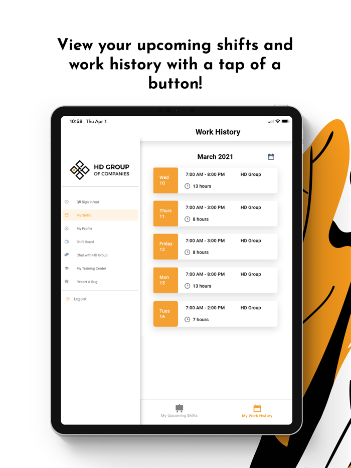 HD Group - Workers App