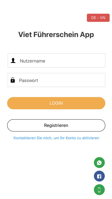 Viet Führerschein Screenshot