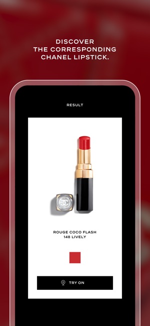 Esta app de Chanel te ayuda a encontrar el tono de lipstick perfecto