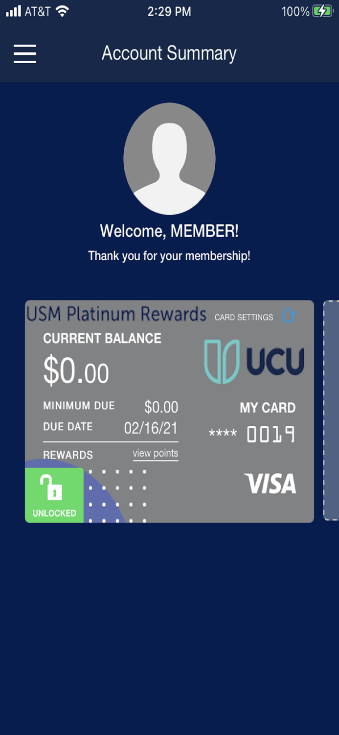 UCU Credit Cards