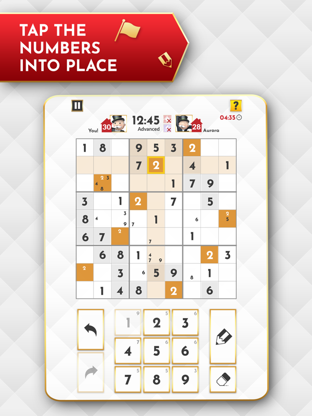 ‎Monopoly Sudoku Screenshot