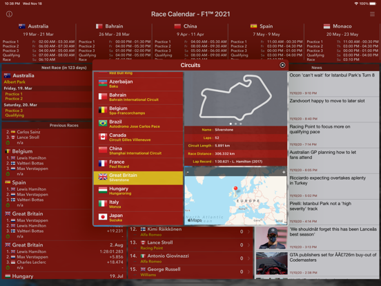 Race Calendar 2021のおすすめ画像1