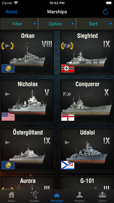 Screenshot #1 pour Guide for WORLD OF WARSHIPS