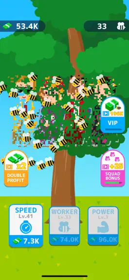 Game screenshot Idle Bee - beehive maker apk