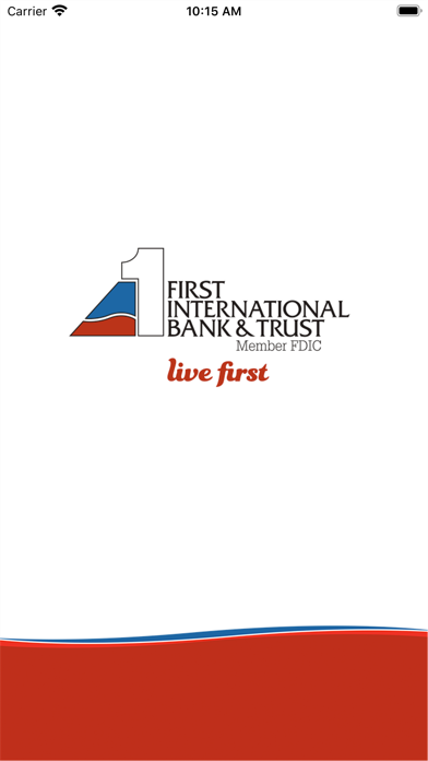 How to cancel & delete First Intl. Bank & Trust from iphone & ipad 1