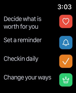 Vana Habit Tracker screenshot #4 for Apple Watch