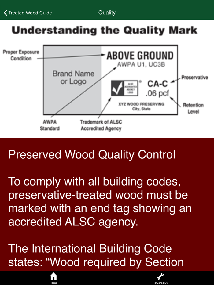 Treated Wood Guide