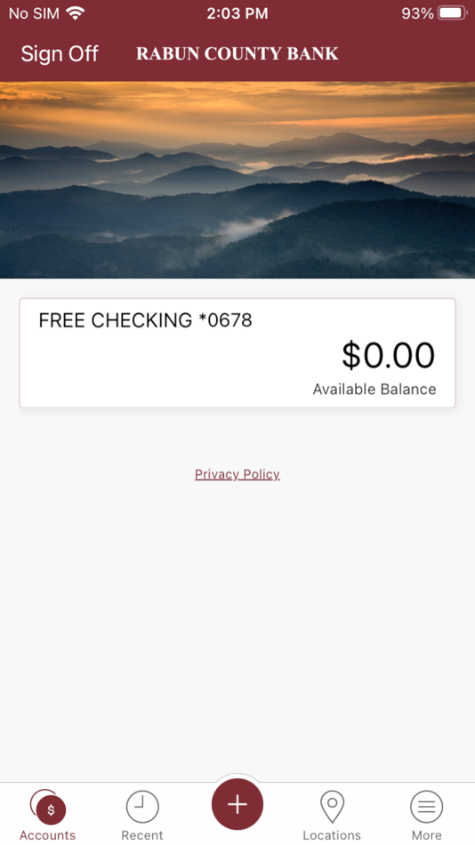 #2. RCB Personal Banking (iOS) 由: Rabun County Bank
