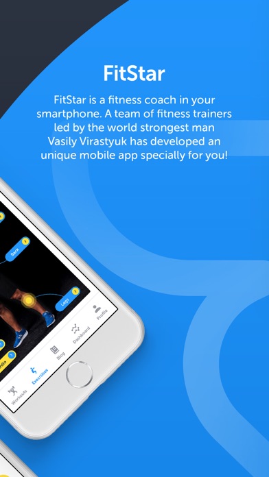 FitStar - Your Fitness Coach Screenshot