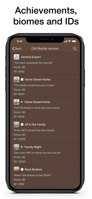 ‎Pocket Wiki for Terraria Screenshot