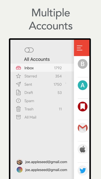 Mail App for Gmail Screenshot