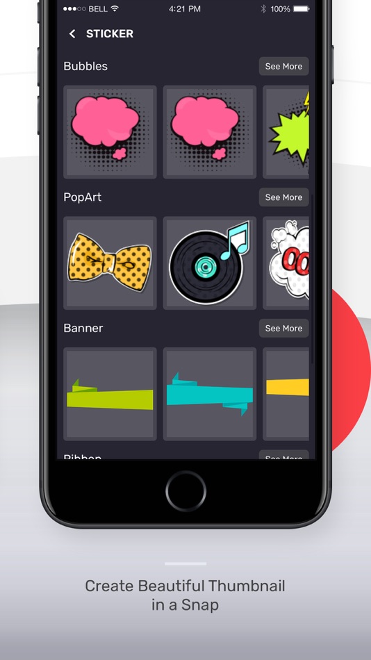 #5. Thumbnail Maker - Social Media (iOS) By: divyesh khunt