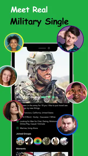 Military Dating App - MD Date screenshot 3