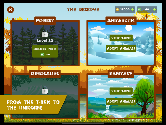 Zoo Memory - Match cards seek