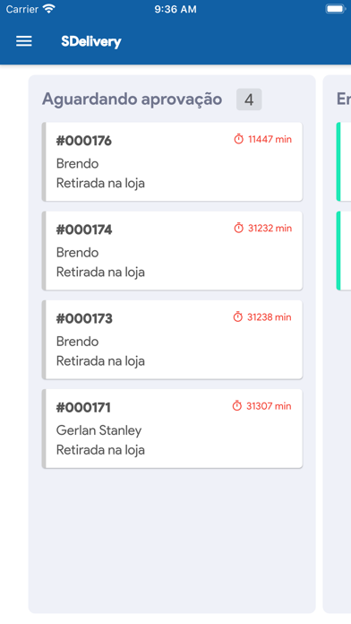 SDelivery para empresas Screenshot