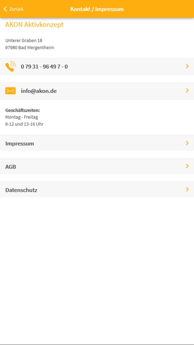 AKON Aktivkonzept Screenshot