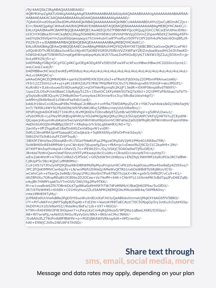 Image as Text – Script Reader