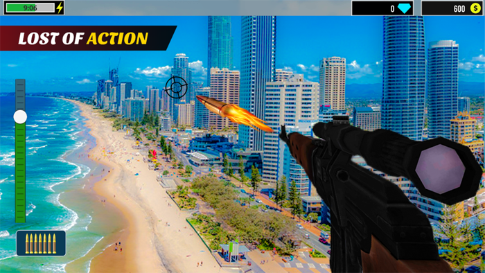 4D Sniper  Shooting Game