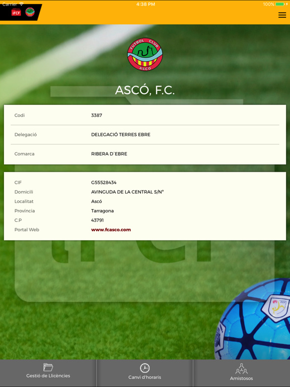 Screenshot #4 pour Intranet Clubs