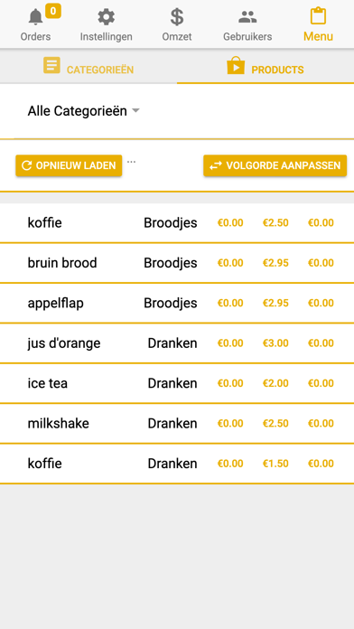 Vandaagpatat beheer Screenshot