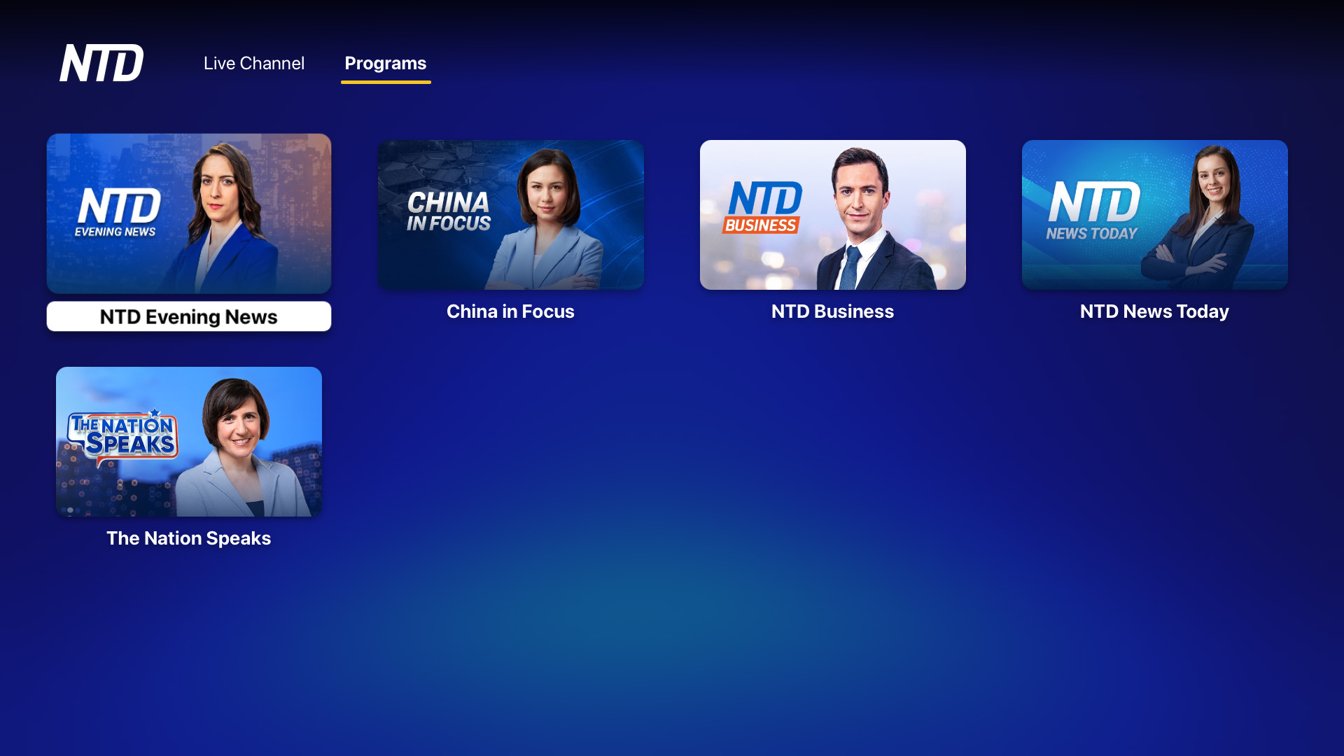NTD: Live TV & Programs screenshot 3