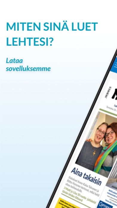Screenshot #1 pour Matti ja Liisa, päivän lehti