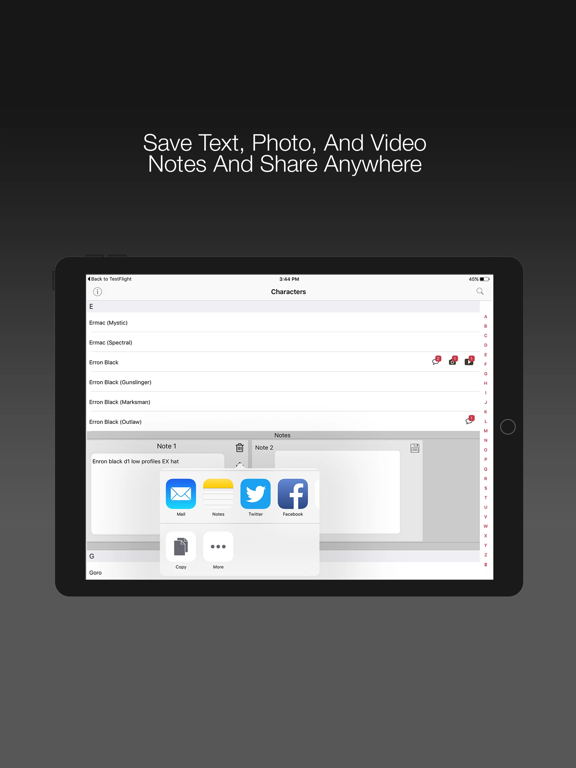Screenshot #6 pour MKX NOTES