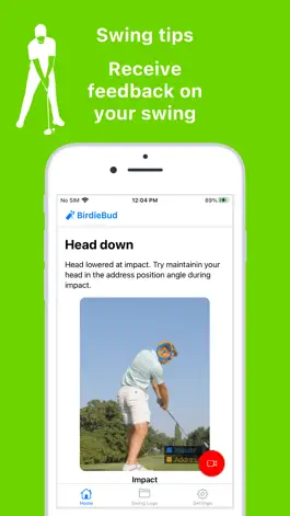 Game screenshot BirdieBud - Golf Swing Coach hack