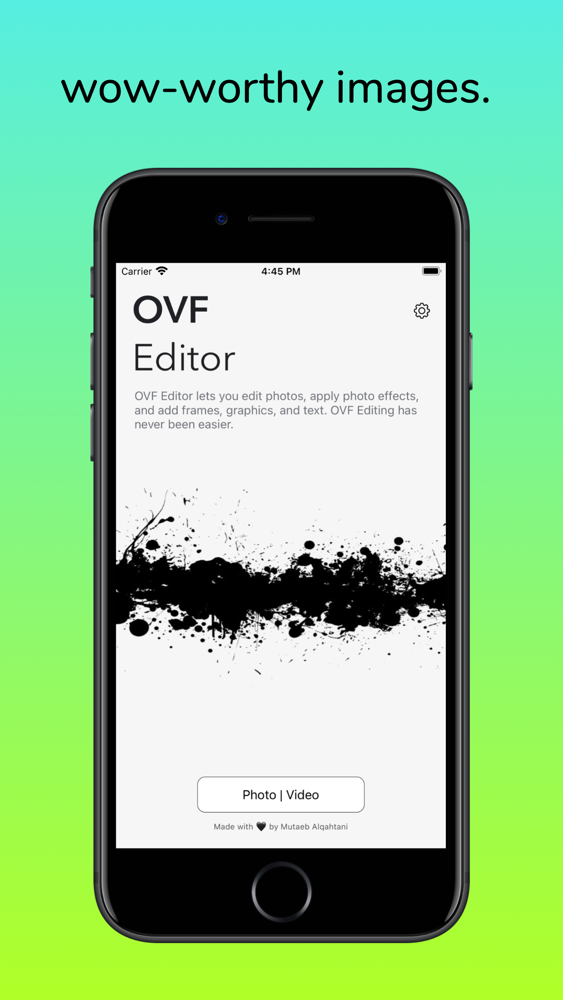 OVF Editor App for iPhone  Free Download OVF Editor for iPhone at AppPure