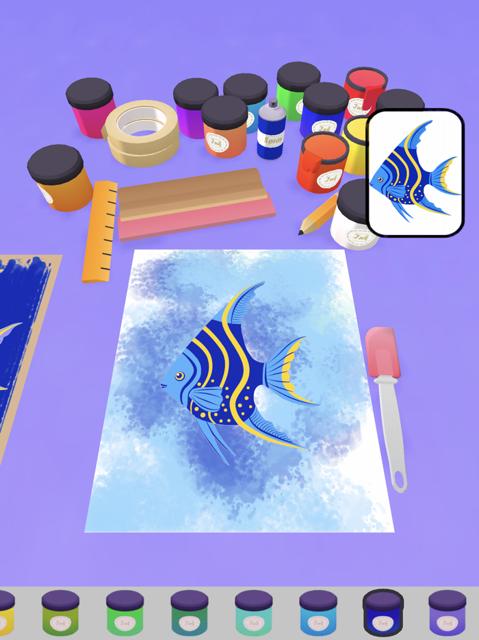 Silk Screen Coloring