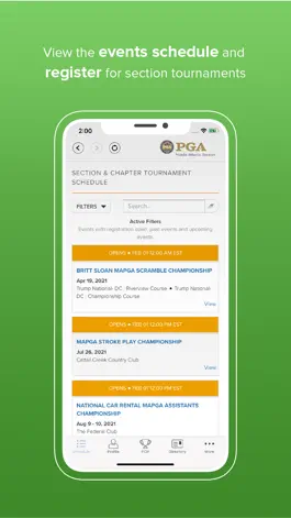 Game screenshot Middle Atlantic PGA Section apk