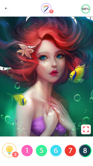 Coloring Fun : Color by Number screenshot 3