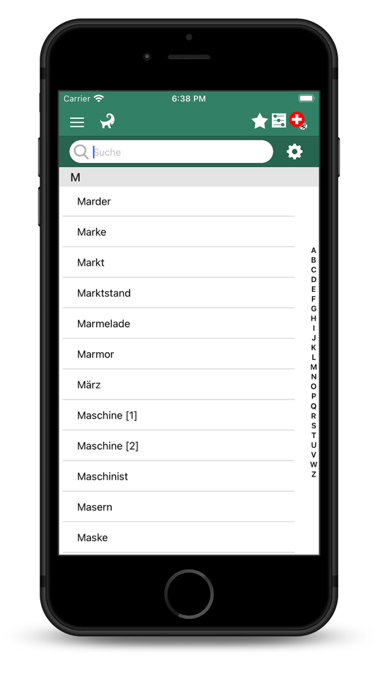 #2. Wortschatz Rumantsch Grischun (iOS) 由: Walter Degonda