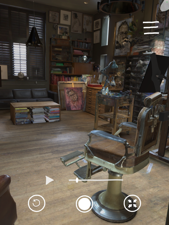 Jonathan Yeo Studio iPad screenshot 6 - Entertainment app