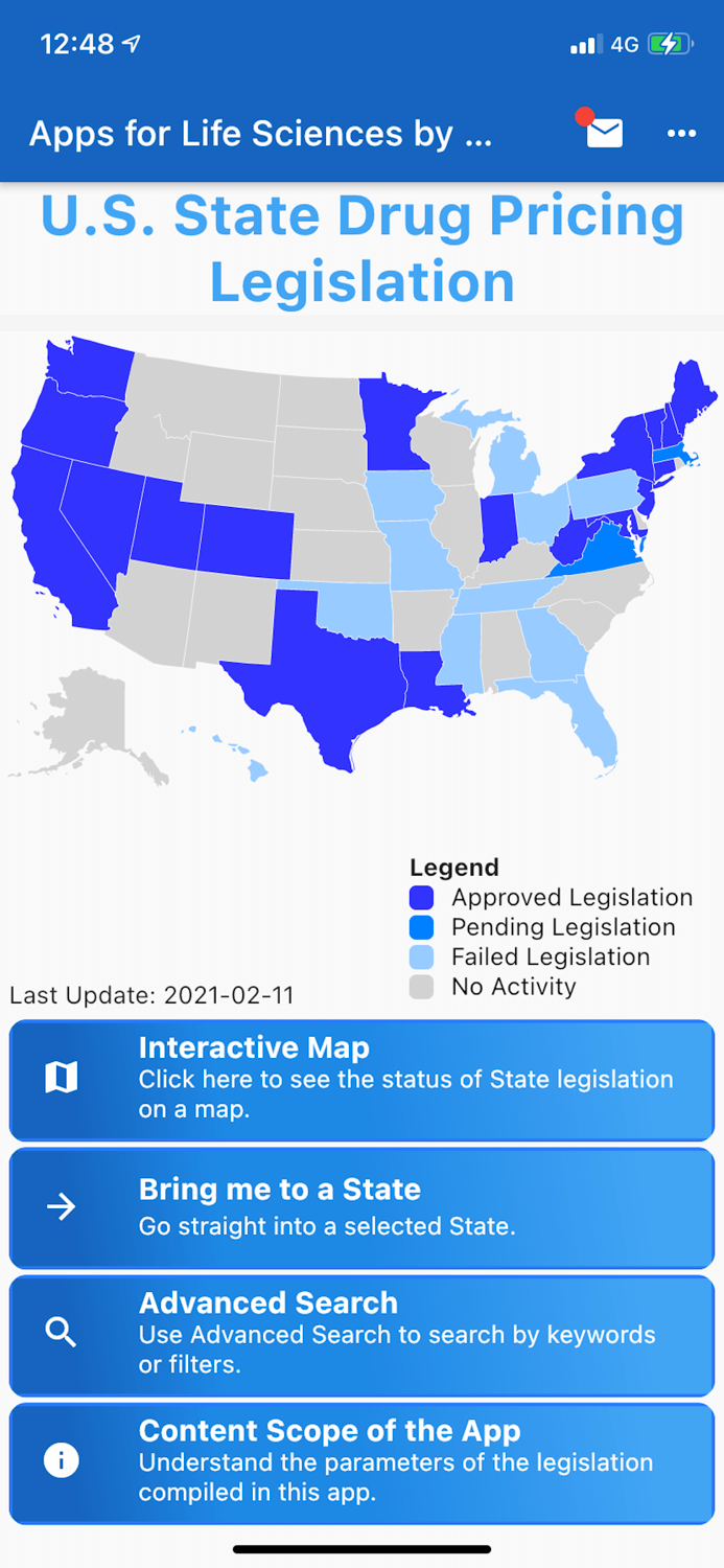State Drug Pricing App