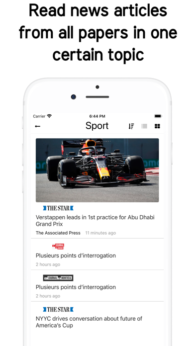 Canadian News - Newsstand CA Screenshot