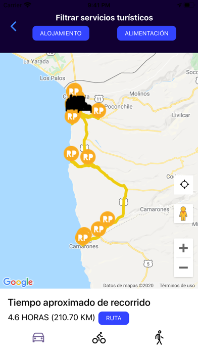 Rutas patrimoniales Screenshot