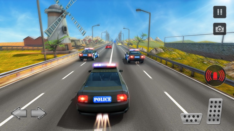 Highway Police Car Chase 3D