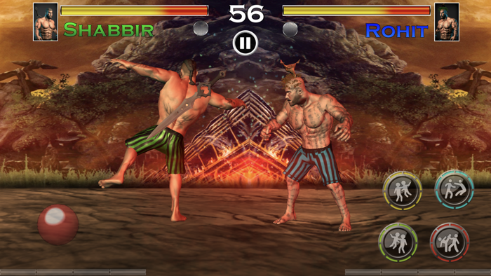 مصارعه حره - العاب