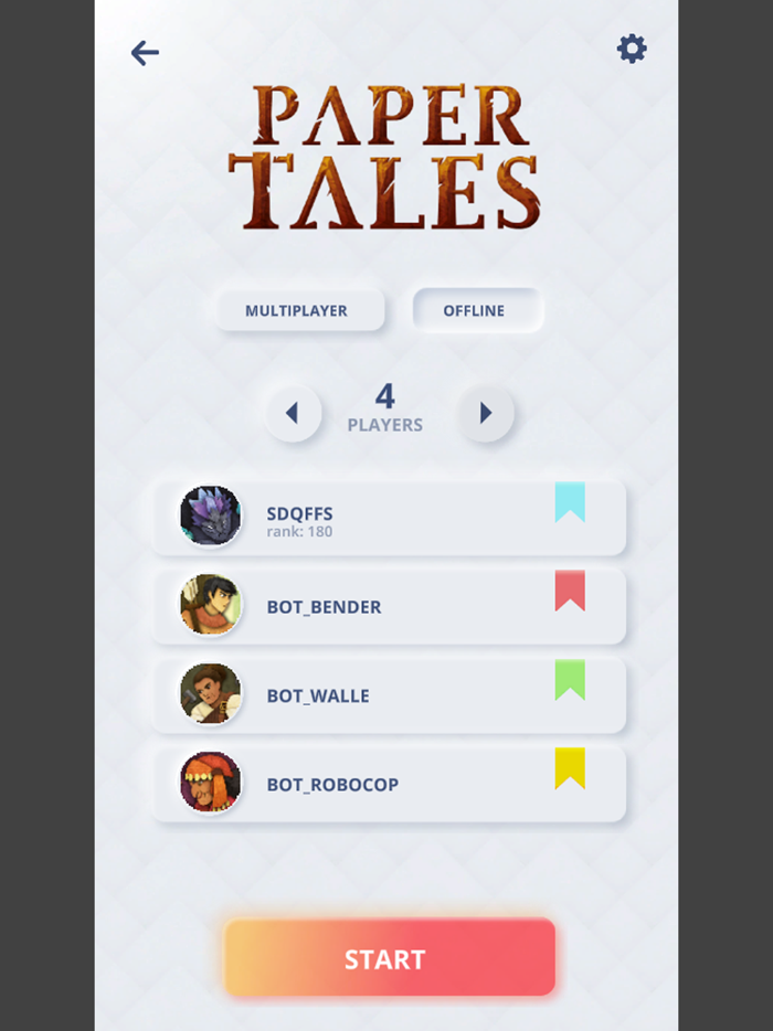 Paper Tales - Catch up Games