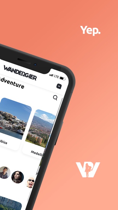 Wandergier iPhone screenshot 2 - Travel app