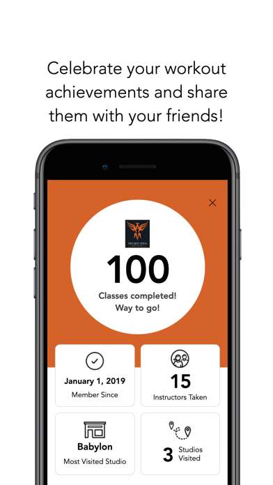ASH Hot Yoga & Fitness Screenshot