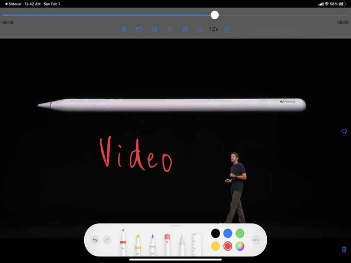 DrawOnVideo - markup on video