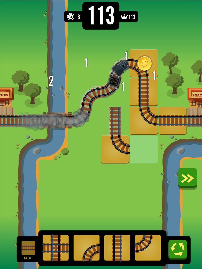 Gold Train FRVR - Railway Maze