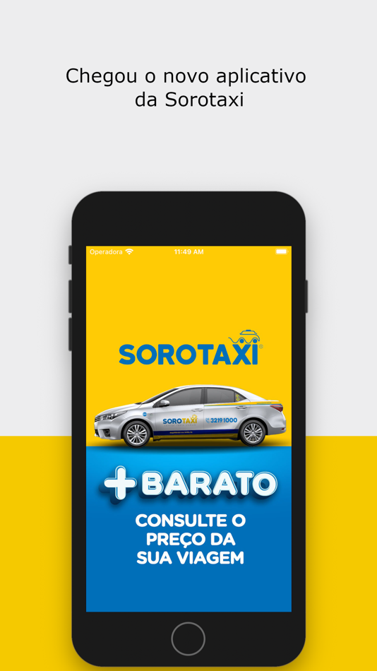 #1. Sorotáxi (iOS) 由: SOROTAXI COOPERATIVA DE TRABALHO DOS TAXISTAS AUTONOMOS DE RADIOTAXI DE SOROCABA