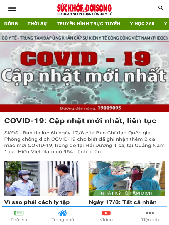 Screenshot #6 pour Sức khỏe & Đời sống
