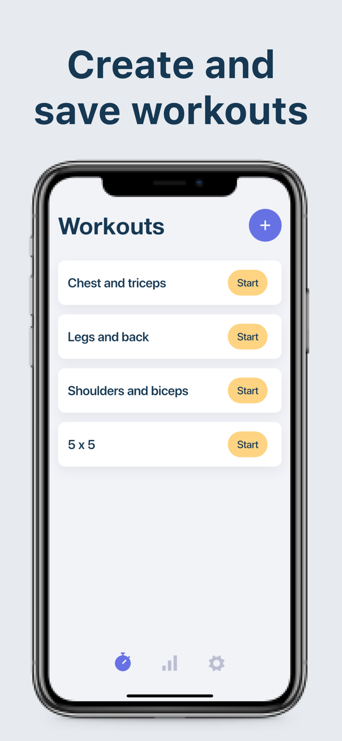 Titan Workout Tracker Gym Log